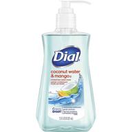 dial coconut water & 🥥 mango liquid hand soap, 7.5 ounce logo