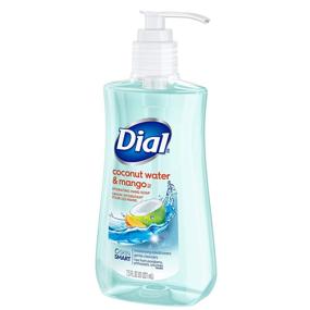 img 1 attached to Dial Coconut Water & 🥥 Mango Liquid Hand Soap, 7.5 Ounce