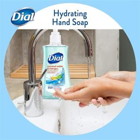 img 2 attached to Dial Coconut Water & 🥥 Mango Liquid Hand Soap, 7.5 Ounce