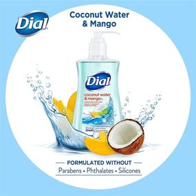 img 3 attached to Dial Coconut Water & 🥥 Mango Liquid Hand Soap, 7.5 Ounce