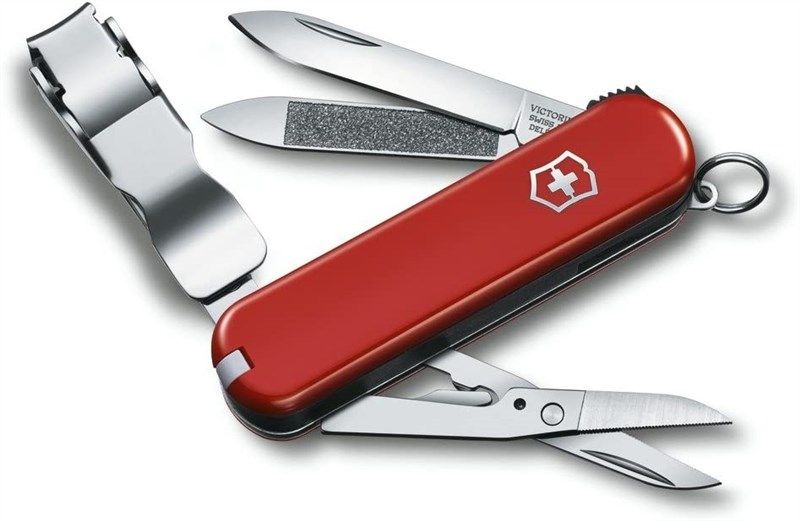 victorinox swiss army nail knife 로고