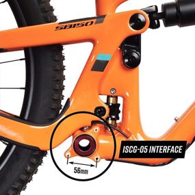 img 2 attached to 🚲 Funn Zippa Lite Bash Guard: Ultimate 26-32T Chainring Protector for Mountain Bikes with ISCG05 Mount