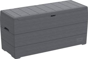 img 4 attached to 📦 Durable and Spacious Duramax 86600 Resin Outdoor Storage Deck Box, 270 Litre, in Sleek Gray Design