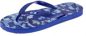img 3 attached to 👣 Antimicrobial Shower Water Sandals for Boys - Showaflops Sandals