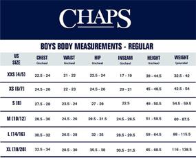 img 1 attached to Chaps School Uniform Performance Sleeve Boys' Clothing ~ Tops, Tees & Shirts