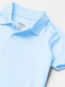 img 2 attached to Chaps School Uniform Performance Sleeve Boys' Clothing ~ Tops, Tees & Shirts