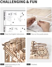img 2 attached to 🧩 RoWood Wooden Marble Puzzle Building Set: Mind-Bending 3-D Puzzles for Ultimate Fun