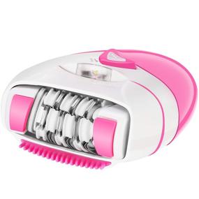 img 3 attached to 🪒 Hair Epilator Removal for Women - Cordless Epilator for Legs and Arms, Rechargeable Hair Remover Electric Tweezers - USB Rechargeable