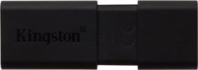 img 2 attached to Kingston DataTraveler 64GB 100 G3 USB 3.0 (DT100G3/64GB) - Black
