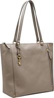 fossil womens leather shopper handbag women's handbags & wallets in top-handle bags logo