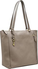 img 4 attached to Fossil Womens Leather Shopper Handbag Women's Handbags & Wallets in Top-Handle Bags