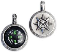 compass pendant v with compass rose design logo