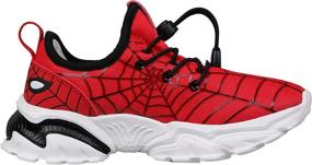 img 1 attached to 👟 Ultimate Comfort and Style: BRONAX Lightweight Little/Big Boys Tennis Shoes