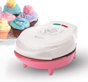 Cupcake Maker Machine Non-Stick, 7, Pink Parchment paper baking