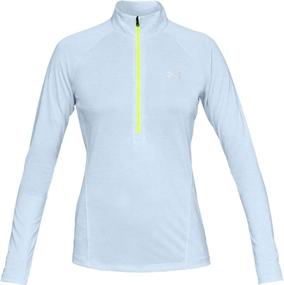 img 1 attached to 🏃 Stay Comfortable and Stylish with Under Armour Women's Tech Twist ½ Zip Long Sleeve Pullover