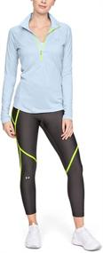 img 2 attached to 🏃 Stay Comfortable and Stylish with Under Armour Women's Tech Twist ½ Zip Long Sleeve Pullover