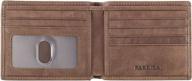 parrigai rfid blocking genuine leather men's wallet logo