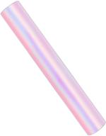 iridescent rainbow cellophane wrap paper - 15m roll, 31.5 inch x 50 feet - ideal for gift wrap, holidays, birthdays, and flower wrapping logo