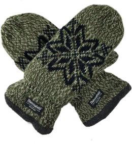 img 4 attached to Bruceriver Snowflake Thinsulate Size XL Men's Accessories in Gloves & Mittens