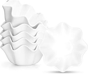 img 4 attached to 🍮 Foraineam Porcelain Dessert Ramekins: Elegant and Functional Serving Dishes