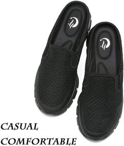 img 3 attached to CELANDA Breathable Slippers Non Slip Lightweight Men's Shoes