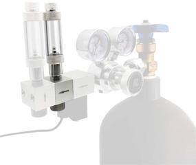 img 1 attached to 🔧 FZONE Pro Series CO2 Regulator: Adjustable Output with Solenoid & Precision Needle Valve