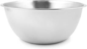 img 1 attached to 🥣 Fox Run Large Mixing Bowl - Ideal for Baking & Food Prep - 14.25 x 14.25 x 6.25 inches - Metallic Finish