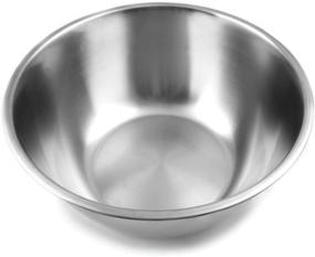 img 4 attached to 🥣 Fox Run Large Mixing Bowl - Ideal for Baking & Food Prep - 14.25 x 14.25 x 6.25 inches - Metallic Finish