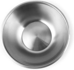 img 2 attached to 🥣 Fox Run Large Mixing Bowl - Ideal for Baking & Food Prep - 14.25 x 14.25 x 6.25 inches - Metallic Finish