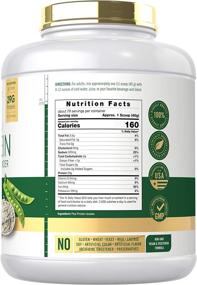 img 3 attached to 🌿 Carlyle Unflavored Pea Protein Powder 7lb - High Protein, Non-GMO, Gluten and Soy Free - Perfect for Vegetarian Diet