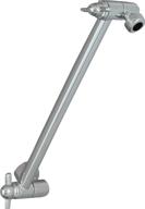 🚿 enhance your shower experience with delta faucet 10-inch adjustable extension shower arm in chrome ua902-pk logo