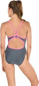 img 1 attached to Discontinued Speedo Women's One Piece ProLT Flyback Swimsuit - Adult Team Colors
