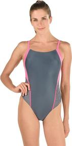img 2 attached to Discontinued Speedo Women's One Piece ProLT Flyback Swimsuit - Adult Team Colors