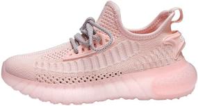 img 3 attached to 👟 SUOKENI Women's Fashion Sneaker: Breathable Running Shoes with Lightweight Comfort, Ideal for Walking