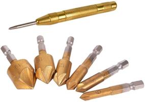 img 4 attached to Baitaihem Degree Countersink 6Mm 19Mm Automatic