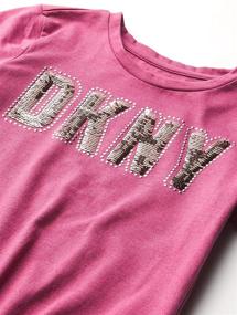 img 1 attached to DKNY Girls T Shirts RED Violet