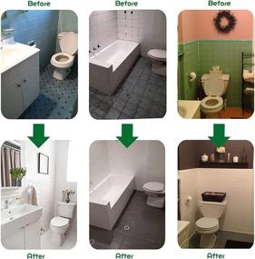 img 1 attached to NADAMOO Bathtub Refinishing Kit: Easy DIY Sink, Tub, and Tile Repair 🛁 for Porcelain Enamel, Acrylic, and Fiberglass - Semi-matte White Bright Tub Coating [3kg]