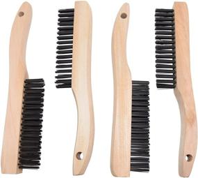 img 3 attached to Versatile Shoe Handle Scratch Brushes: The Ultimate Multi-Purpose Cleaning Tool