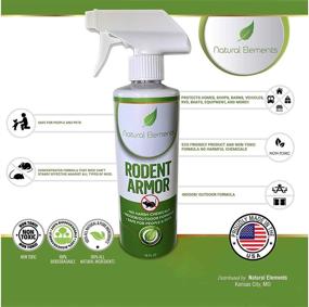img 3 attached to 🐀 Premium Peppermint Mouse Spray by Natural Elements Rodent Armor - All Natural Protection for Vehicles, RVs, Tractors, Boats, and Equipment - Child and Pet Friendly - 2 Pack of 32 oz