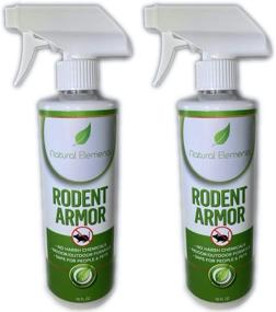 img 4 attached to 🐀 Premium Peppermint Mouse Spray by Natural Elements Rodent Armor - All Natural Protection for Vehicles, RVs, Tractors, Boats, and Equipment - Child and Pet Friendly - 2 Pack of 32 oz