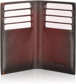 img 4 attached to 👜 Spacious HISCOW Business Holder: Perfect Organizer for Men's Accessories