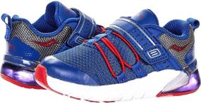 img 1 attached to 👟 Saucony Flash Running Unisex Little Girls' Athletic Shoes