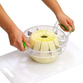 img 1 attached to 🍉 Effortlessly Slice and Enjoy Fresh Fruits with PROfreshionals Jumbo Fruit Slicer