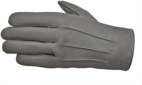 img 1 attached to 🧤 Premium Small Leather Driving Dress Gloves: Must-Have Men's Accessories