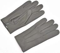 🧤 premium small leather driving dress gloves: must-have men's accessories logo