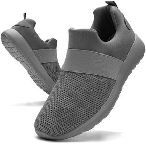 img 4 attached to Lightweight Breathable Sneakers: Washable Athletic Girls' Shoes - Comfortable and Stylish!