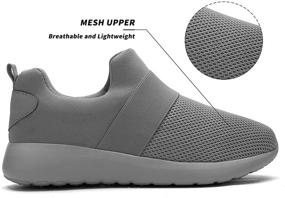 img 3 attached to Lightweight Breathable Sneakers: Washable Athletic Girls' Shoes - Comfortable and Stylish!