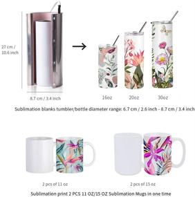 img 2 attached to 🔥 PYD Life 110 V Tumbler Press Machine: Heat Press for Sublimation Mugs and Tumblers - 30 OZ Mug Compatibility