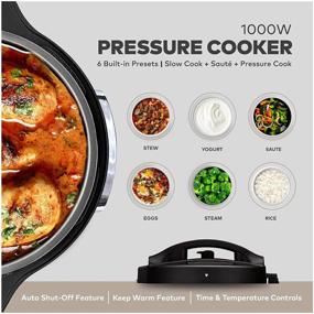 img 1 attached to 🍳 ChefWave Swap Pot 12-in-1 Pressure Cooker and Air Fryer: The Ultimate Multi-Cooking Appliance with 6 Quart Capacity