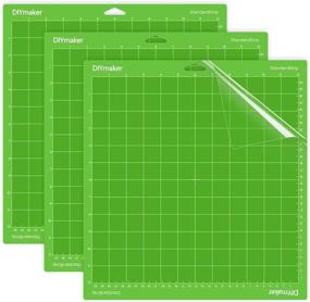 img 4 attached to 🔪 3 Pieces Standardgrip Cutting Mat 12x12: Perfect for Cricut Maker 3/Explore 3/Air 2/Air/One-Diymaker – Non-slip Sticky Surface!